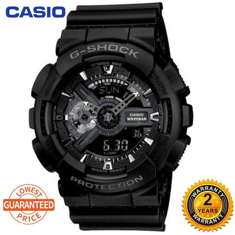 Casio G Shock GA 110 Reloj De Pulsera Para Hombres Mujeres Deporte Electronico Pareja Relojes Digitales Impermeables Shopee Mexico