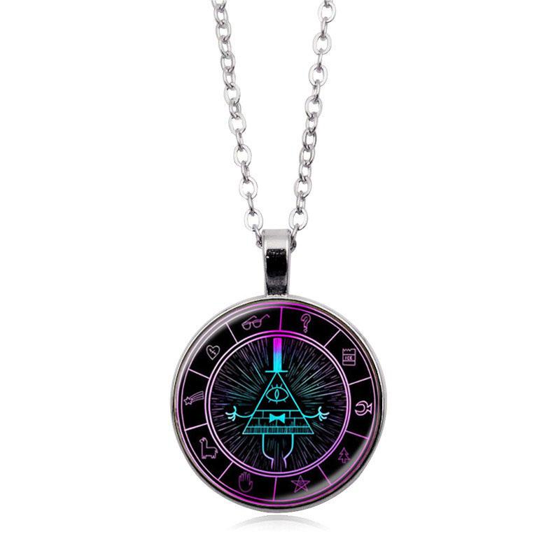 Collar Con Colgante De Rueda De Bill Cipher, Collar | Meses Sin Interés