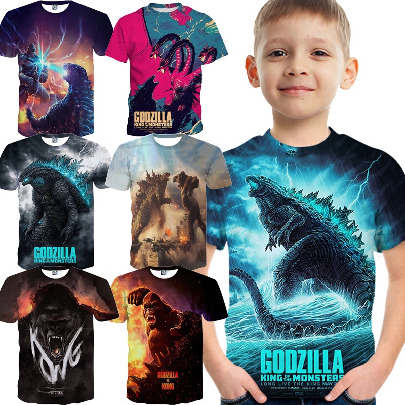 Playeras de godzilla online para niños