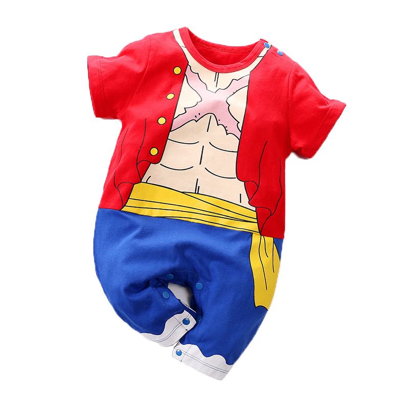 Bebe Mameluco Dragon Ball Naturo Manga Corta Mono Luffy Nino Nina Ropa Shopee Mexico
