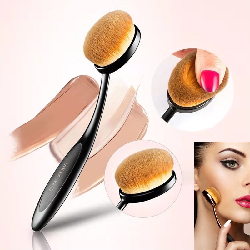 Brocha oval para discount maquillaje