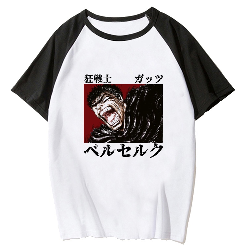 Berserk Berserker top tees Ropa Masculina Gráfica harajuku casual ...