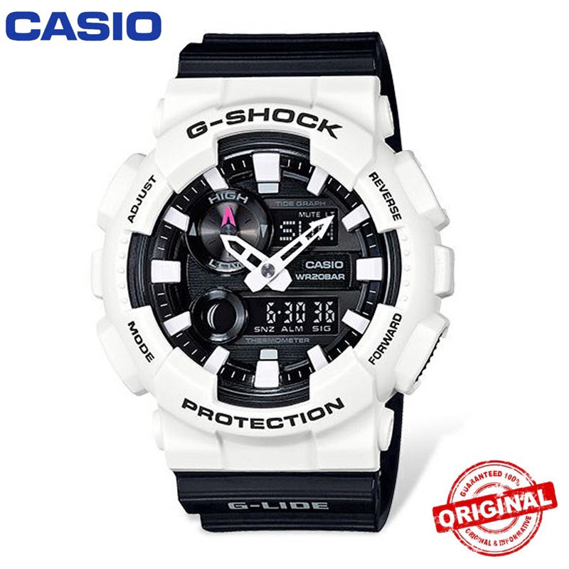 Reloj casio g discount shock blanco hombre