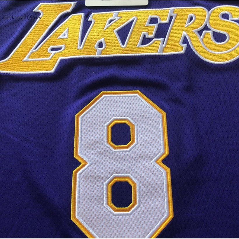 Camiseta Kobe Bryant Los Angeles Lakers Púrpura 8
