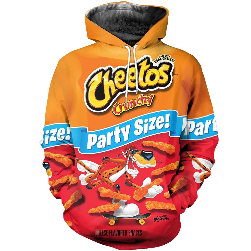 Sudadera Con Capucha Cheetos Flamin Hot Crunchy Impreso 3D Unisex Calle Casual Deportiva Shopee Mexico