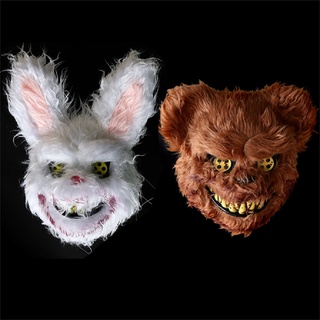 Skeleteen Disfraz de conejo de nariz – Máscara facial de conejo