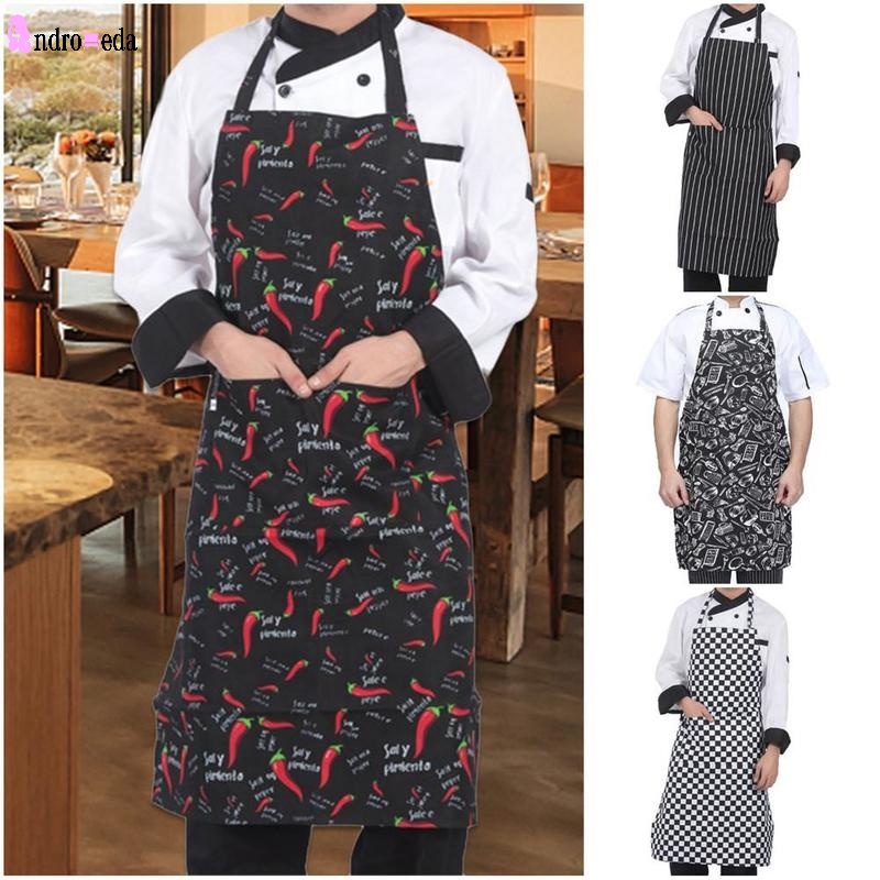 Delantal de sushi con cintura de chef japonés medio delantal con bolsillos  cortos para cocina, restaurante, camarero