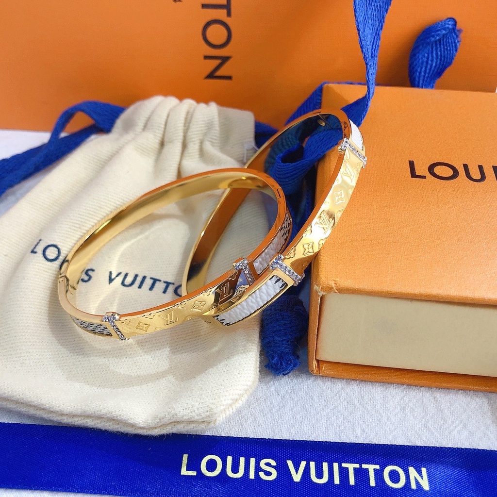 LV Louis Vuitton Pendientes Delicados Joyería De Lujo Regalo Hombre Mujer  A458 EWND