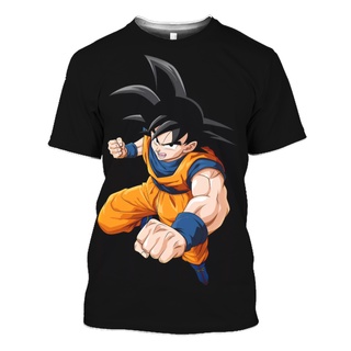 profundamente Vacante Mount Bank Verano Japonés Anime Dragon-Ball 3d t-shirt Goku Ropa Z Camiseta De Los  Hombres De Dibujos Animados top | Shopee México