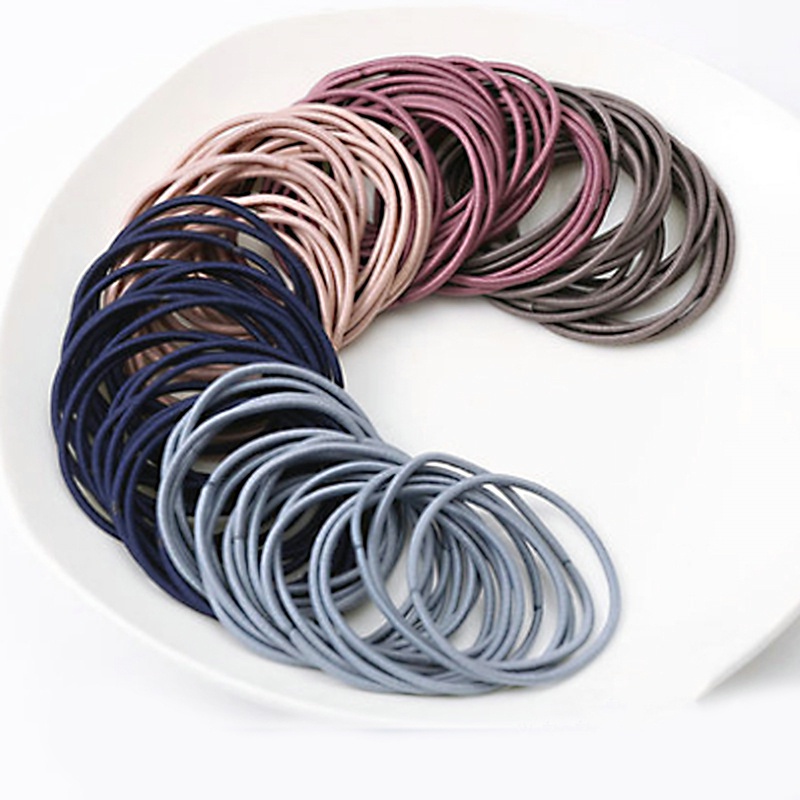 Hicarer 1000 Mini Bandas Elásticas De Goma Suaves Para Trenzas De Cabello