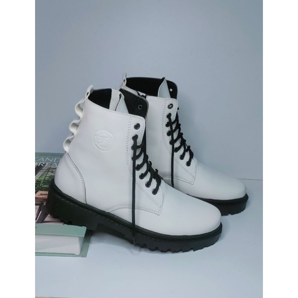 Botas Unisex R9 Blanco Hombres Mujeres BTS Corea Fair Look