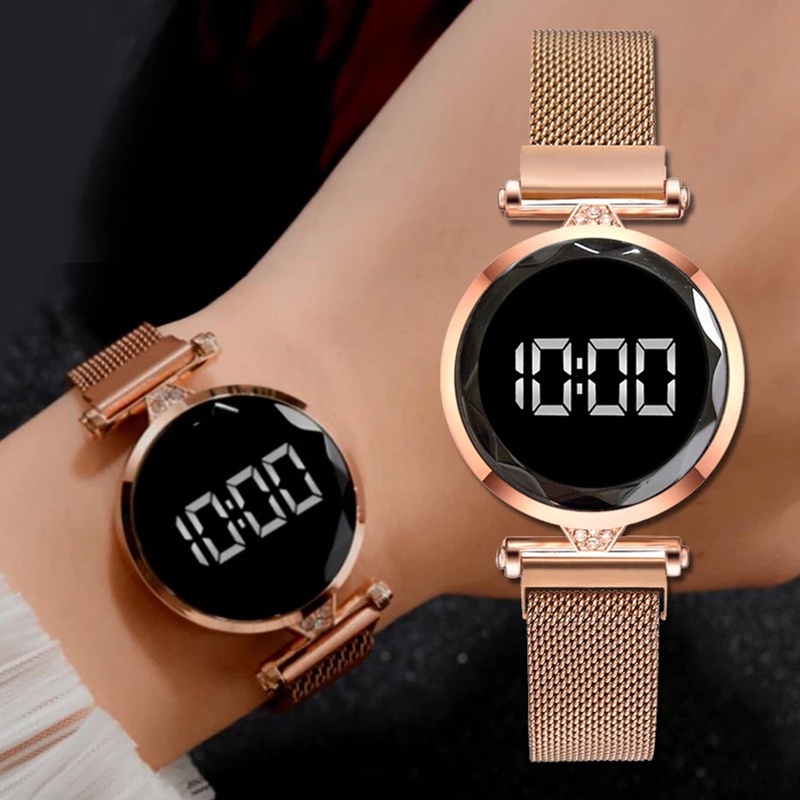 Relojes De Pulsera Para Mujer, Reloj Digital, Relojes LED Para