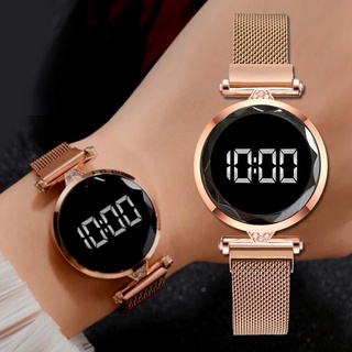Reloj Mujer Reloj Electrónico Led Reloj Pulsera Digital Lujo