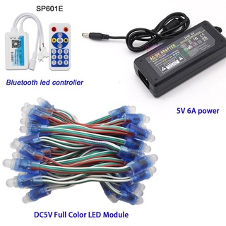 Controlador LED RGB DC5V-24V T1000S Tarjeta SD WS2801 WS2811 WS2812B  LPD6803 LED 2048 Pixeles Controlador
