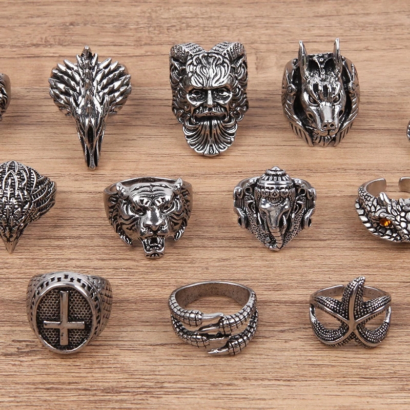 Set Anillos Hombre