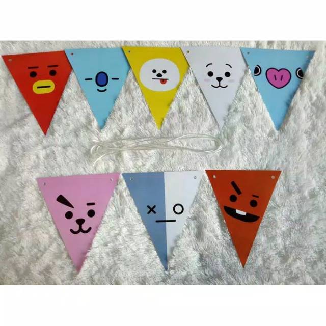 Bts Banner/Bt21 bandera/Bt21 bandera/Bt21 bandera/Bt21 bandera bandera ...