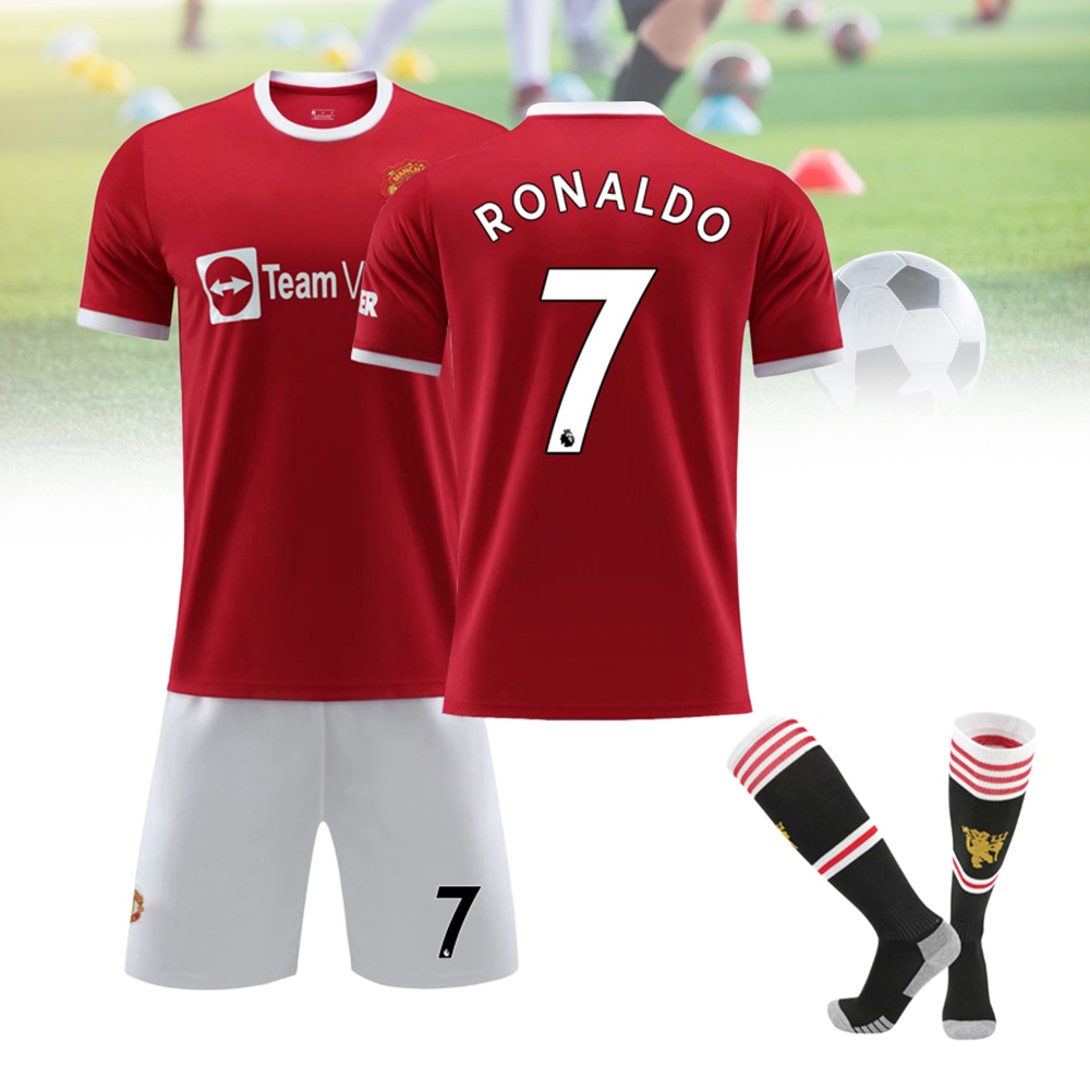 Comprar Camisetas de fútbol para niños, trajes, uniformes de entrenamiento  de portero, ropa de fútbol al aire libre