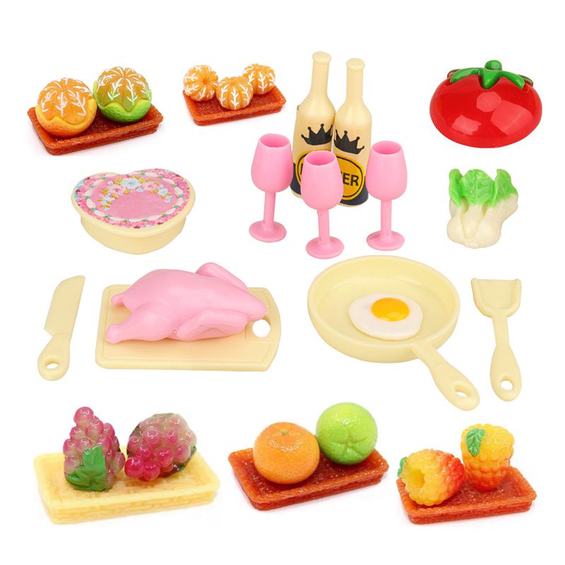 Accesorios de comida para barbie online