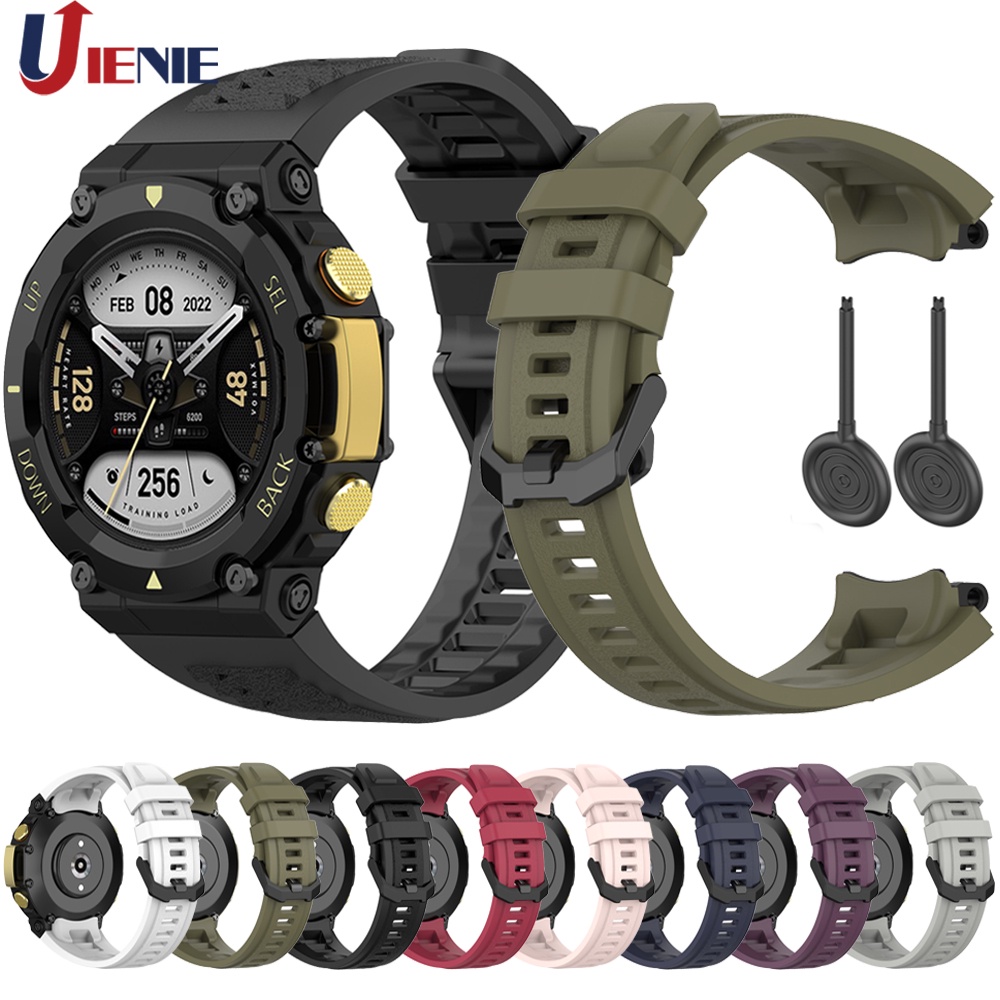 Correa De Reloj De Silicona Para Huami Amazfit T REX 2 Inteligente Rex2 Pulsera Deportiva Shopee Mexico