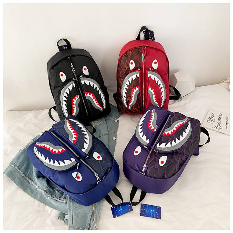 Shark Bape Backpacks for Sale