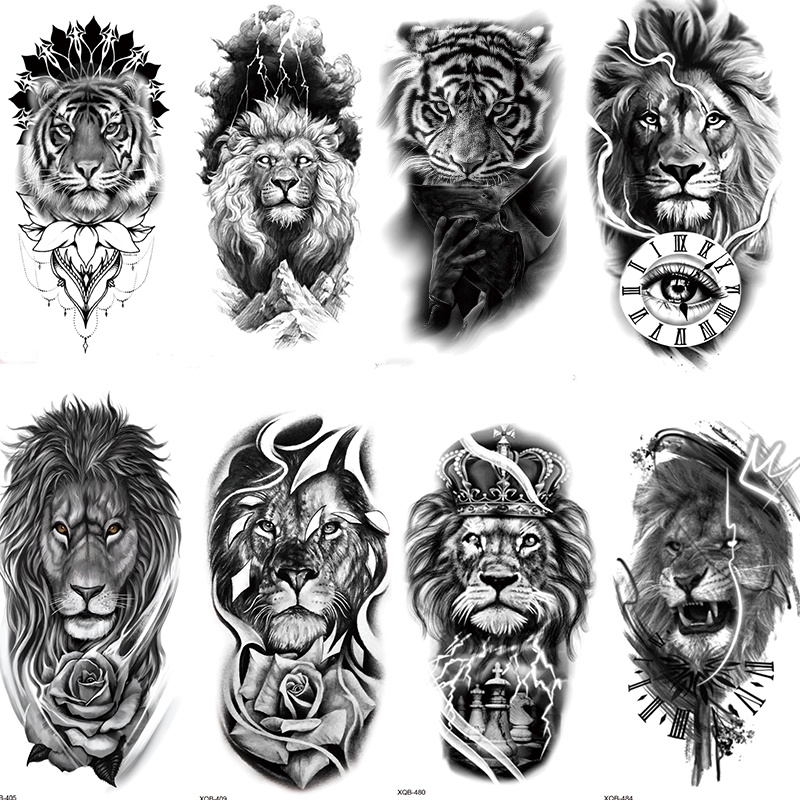 tatuajes leones | Shopee México