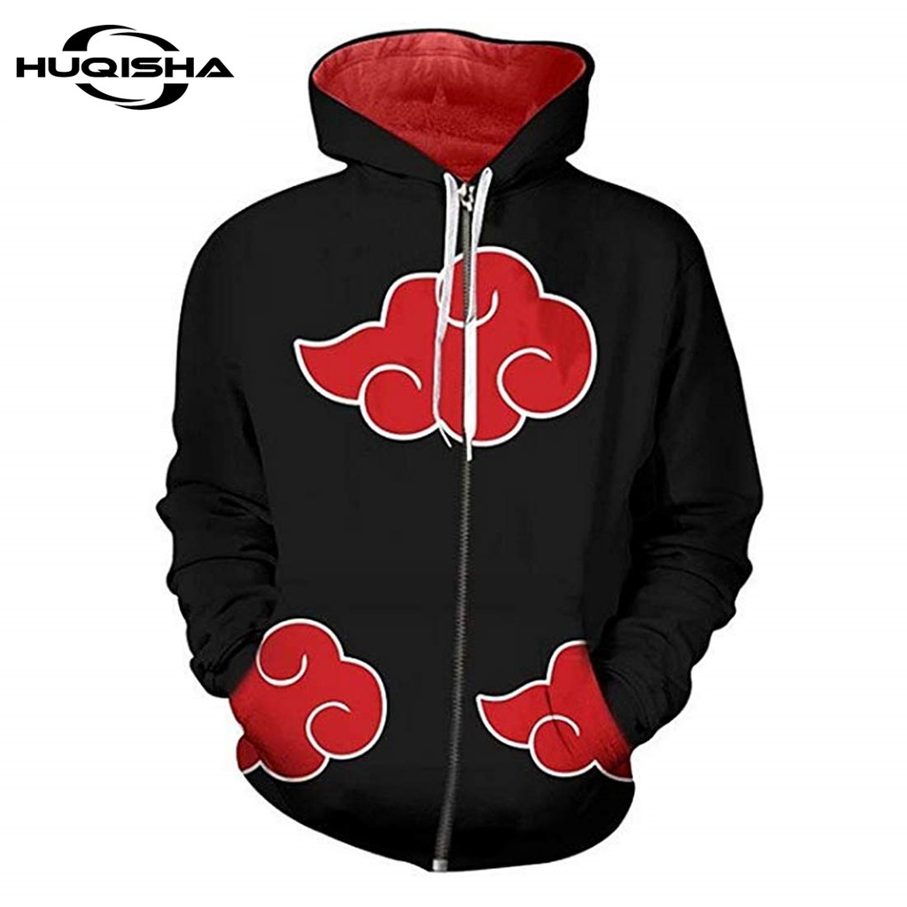 Sudaderas con capucha de Anime Naruto con estampado 3D para mujer ...