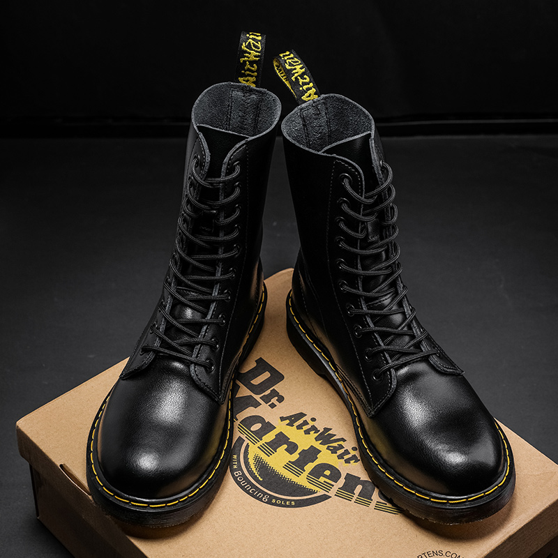 Nuevo Dr.Martens Martin Zapatos De Cuero De Herramientas Clasicos 10 Agujeros Botas Altas Tamano 35 47 Shopee Mexico