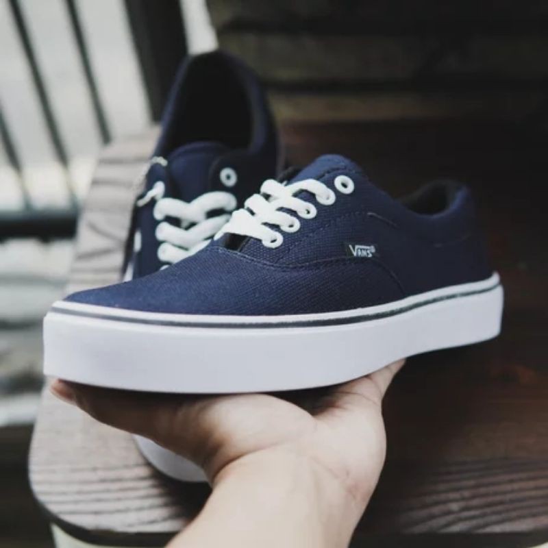 Auténtico era vans zapatos de hombre azul marino | México