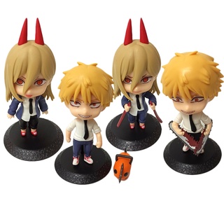 Homem Denji Motosserra Poder Pochita Anime Figuras Chainsaw Man Power  Bonecas Kit Modelo - Corre Que Ta Baratinho