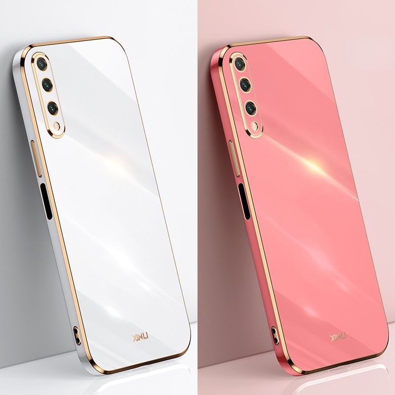 Huawei Nova 5T 6D Galvanoplastia Suave Resistente A Los Golpes Funda  Protectora Del Teléfono