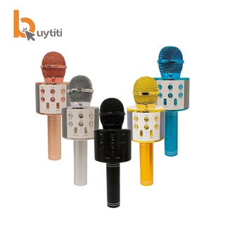 Micrófonos para niños para cantar, micrófonos de mano inalámbricos y  reproductor de música/altavoz con 5 cambiadores de voz, función de  grabación de