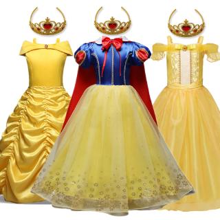 Vestidos para niña de princesas online disney