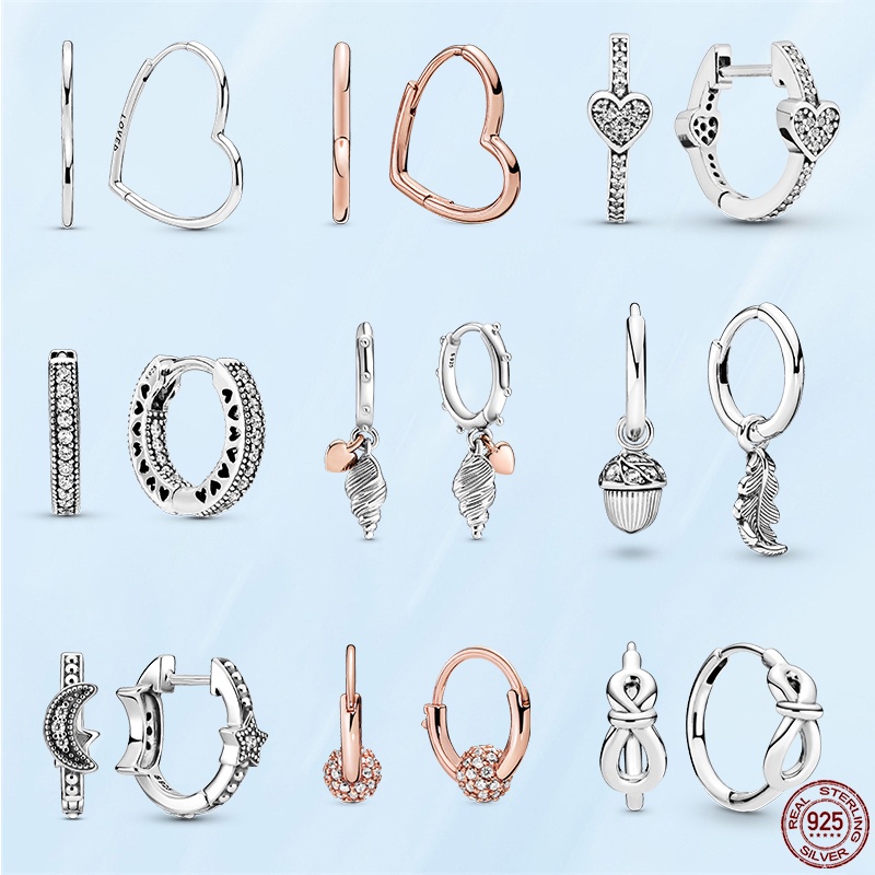 Pendientes de oreja de acero inoxidable de titanio con diseño de oso lindo  para mujer, regalo de joyería de plata/oro/oro rosa (plata), Oro rosa Acero