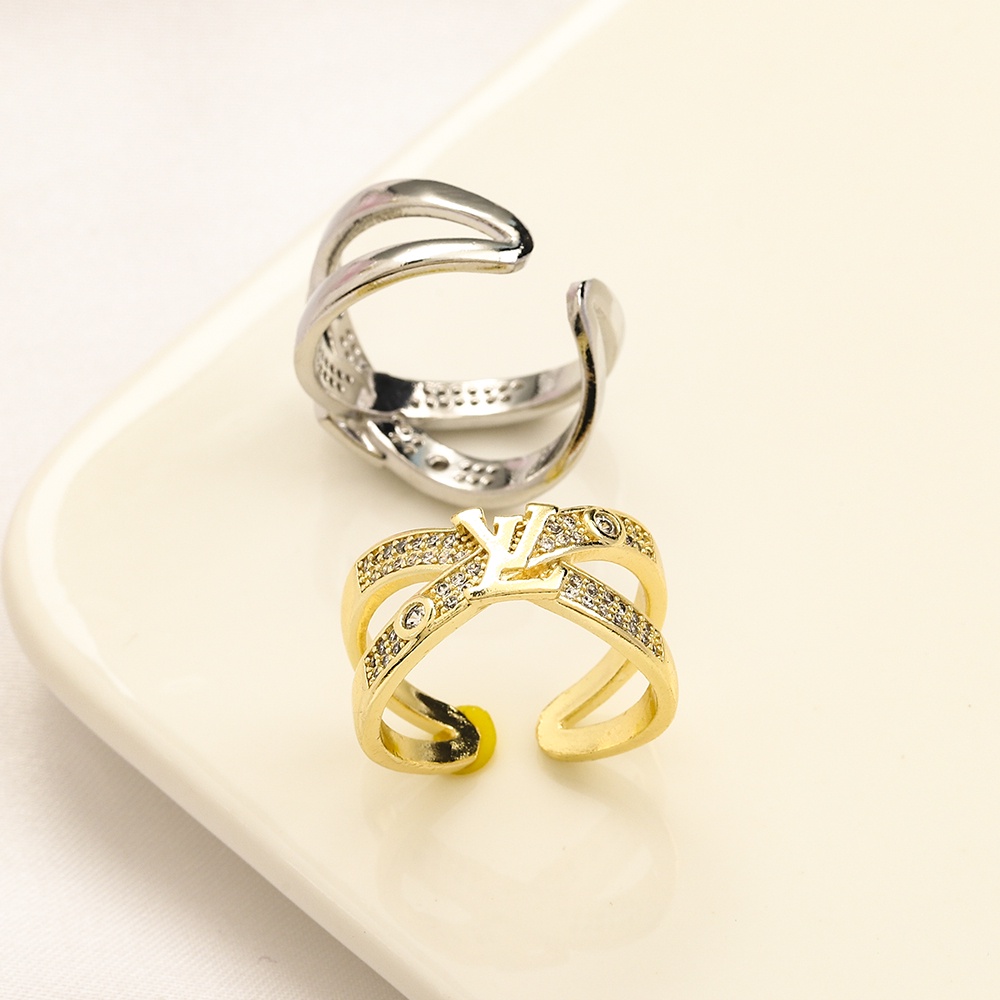 LOUIS anillos De Diseño VUITTON Aman Los Anillos De Compromiso Del Anillo  De Diseño Para Las Mujeres 925 Para Hombre De Plata De Ley Oro Y Diamantes  M1 De 8,69 €