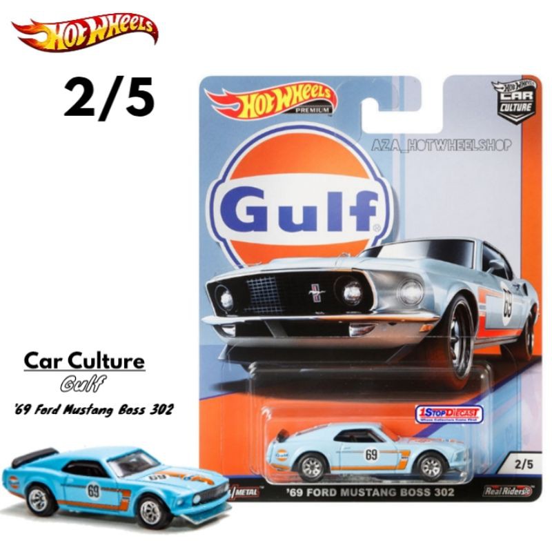 Gulf mustang sales hot wheels