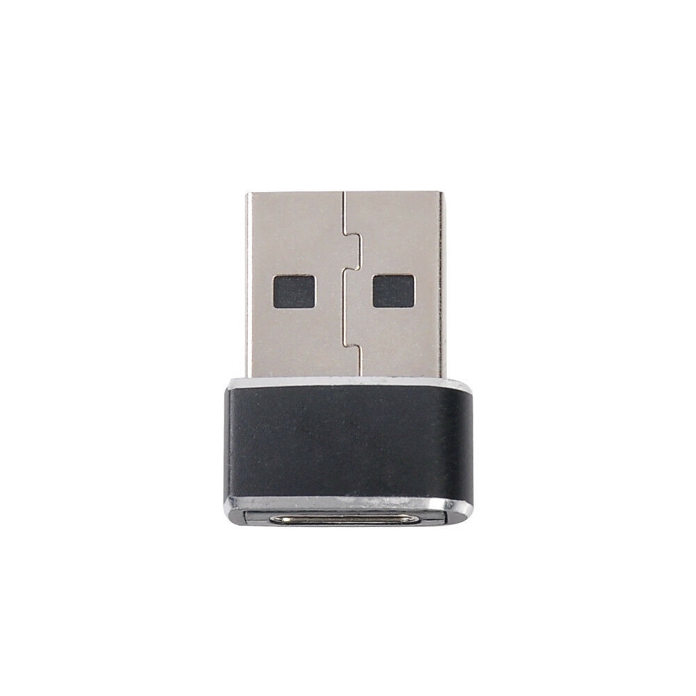 Adaptador USB 3.0 Tipo A A USB-C En ángulo - 5 Gbps, Color Negro, Para Conectar Dispositivos Modernos A Puertos Antiguos