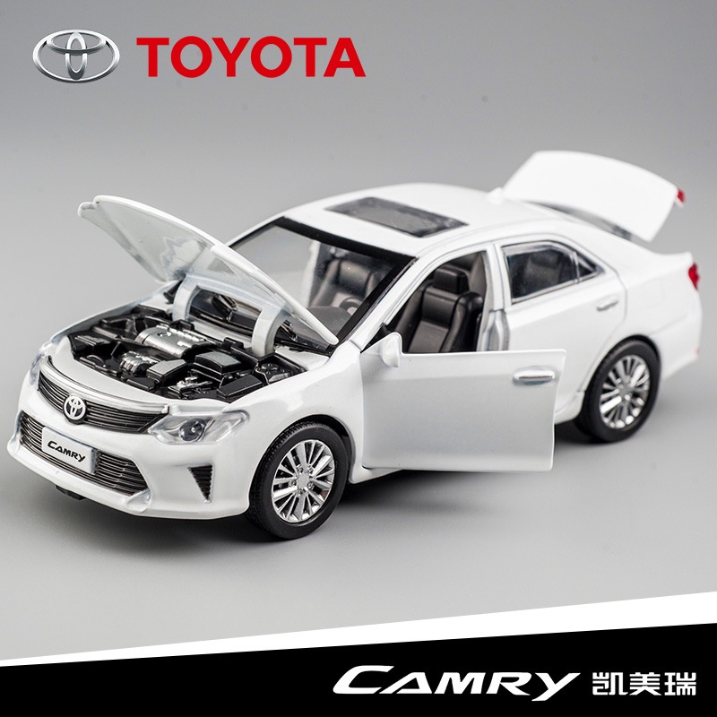 Aleacion De Coche Modelo 1 32 Para Toyota Camry 4 Puertas Luz Abierta Y Sonido Tire Hacia Atras Juguetes Mejor Presente Coleccion