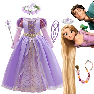 El vestido de rapunzel hot sale