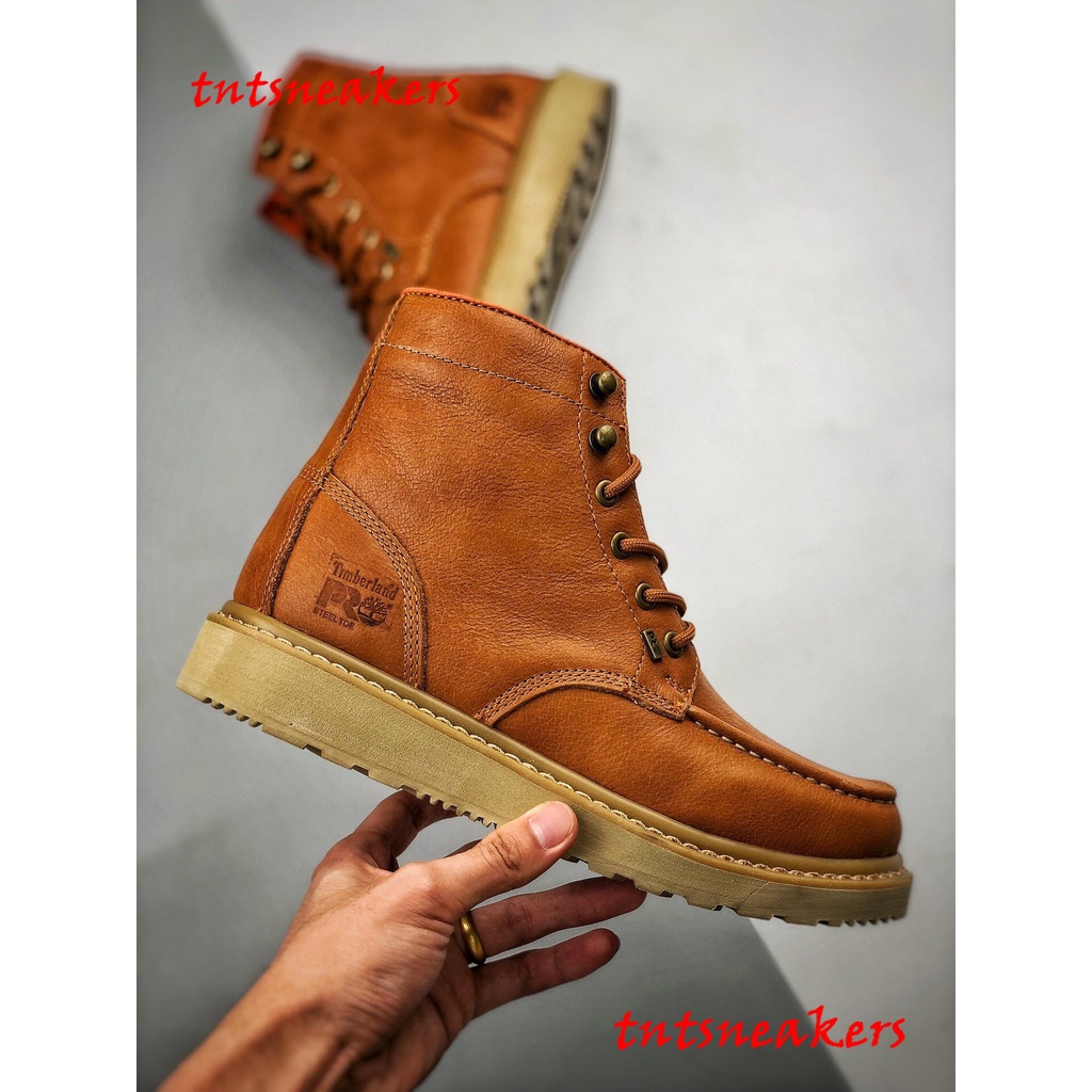 Zapatos Originales Timberland Hombres Calzado De Trabajo De Cuero