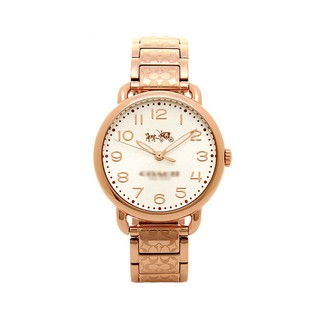 100 ORIGINAL COACH Delancey Rose Gold Ladies Relojes 14501701