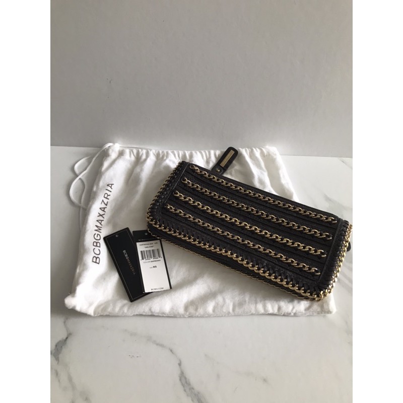 Bcbg Max Azria bolso de embrague con cadena dorada Shopee M xico