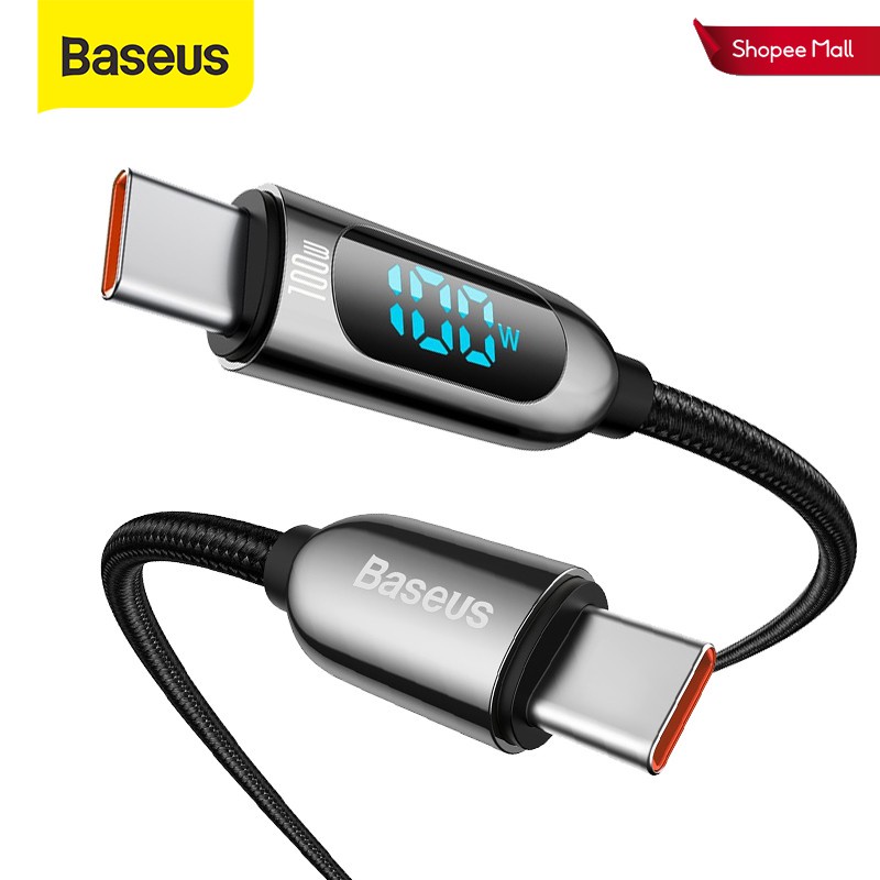 Cable Usb A Usb C 100w Carga Rapida 480mbps Baseus 20v/5a 1m