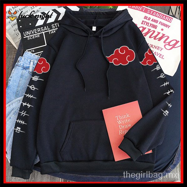 Abrigo Sueter De Los Akatsuki Sudadera Con Capucha Mujer Naruto