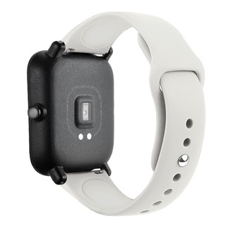 Correa de muñeca de silicona para Huami Amazfit GTS 2/Mini reloj  inteligente pulsera deportiva para Xiaomi Amazfit Bip S/U/Pro/GTR Tan  Jianjun unisex