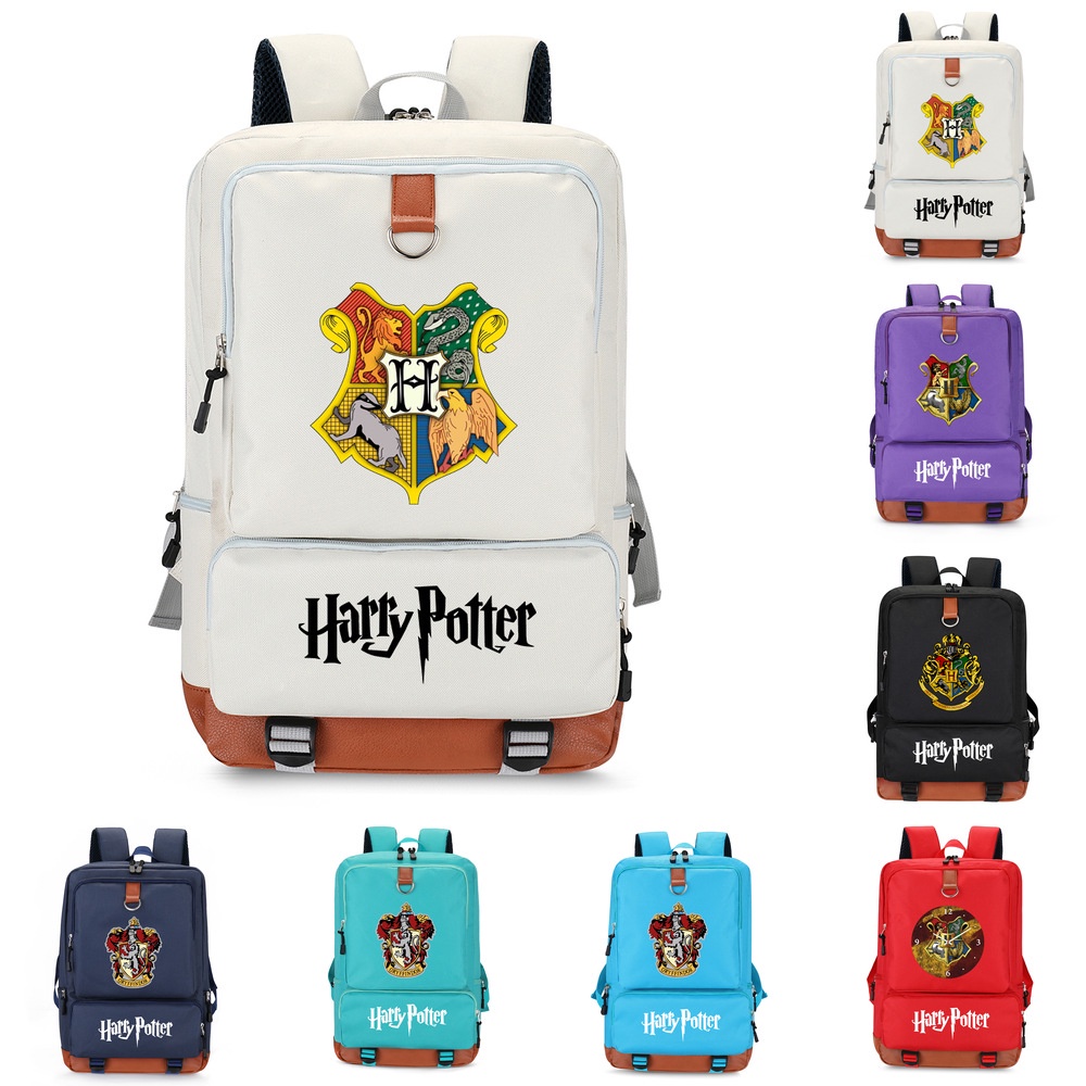 Mochila mochila escolar Harry Potter Mochila com Rodinhas color rojo