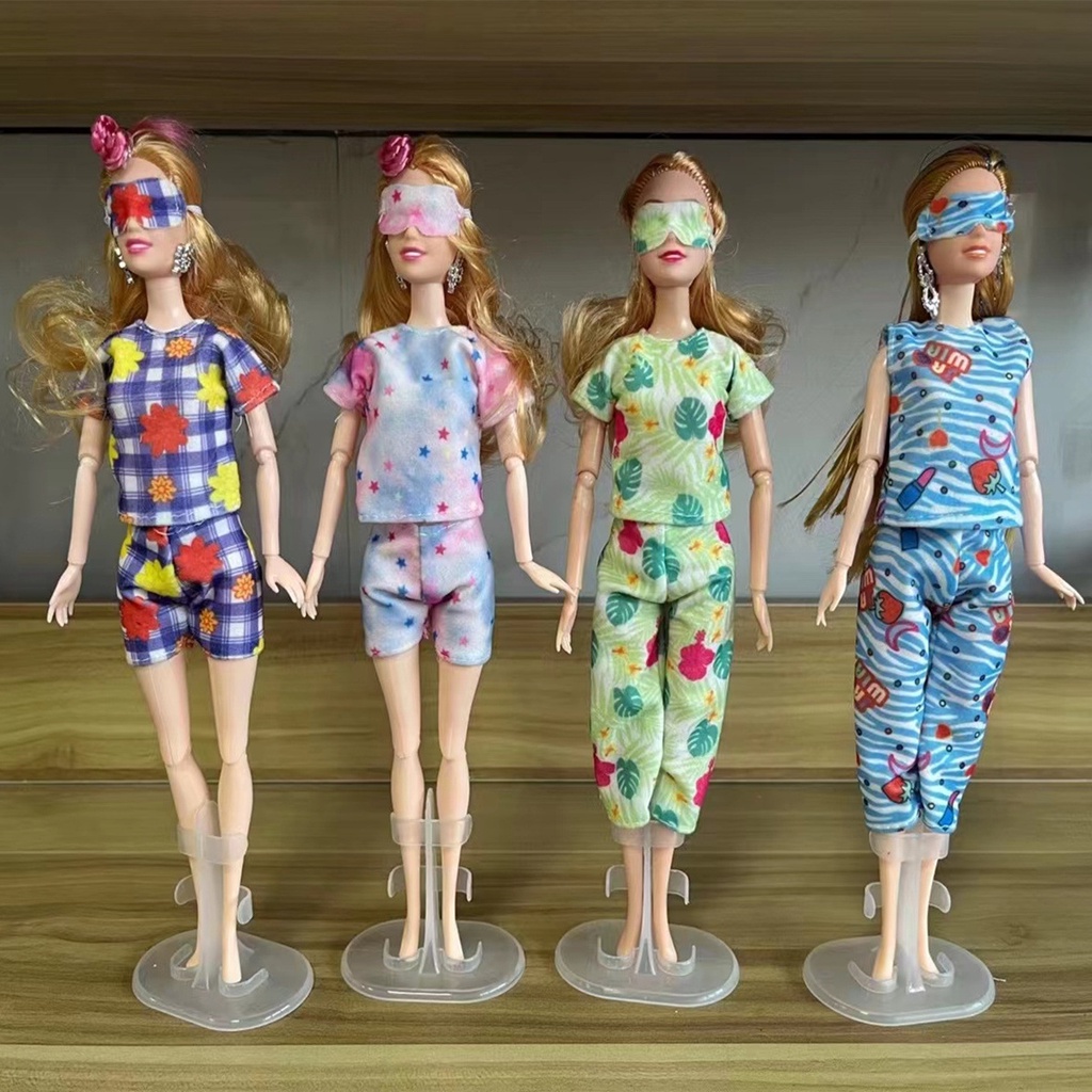 Nueva Moda Barbie Pijamas Para Mu eca Accesorios Juguete Shopee