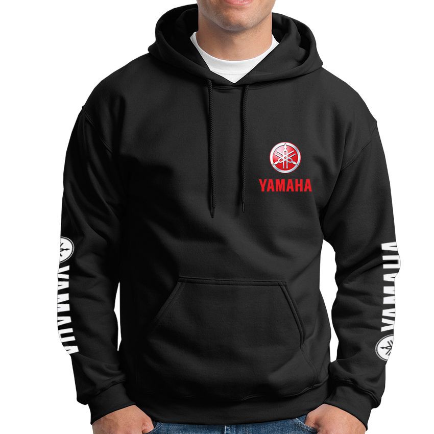 Chamarra sudadera con capucha Yamaha Motorsport Racing motocicleta sudadera sueter 1 LOGO de impresion PREMIUM pantalla adulto masculino ropa para hombres mujeres ropa de adulto masculino ropa PS Shop...