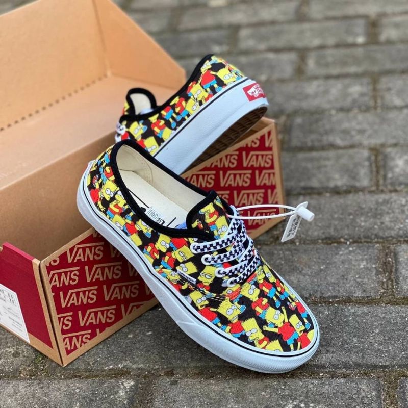 Vans aut nticos los Simpsons bart ancho Shopee M xico