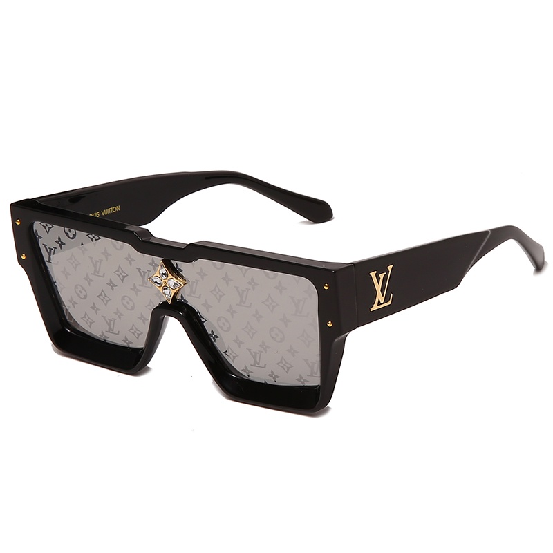 Official brand · Luis VUITTON Women Sunglasses LV 1486 Classic Retro  Millionaire Style With Fashion Design