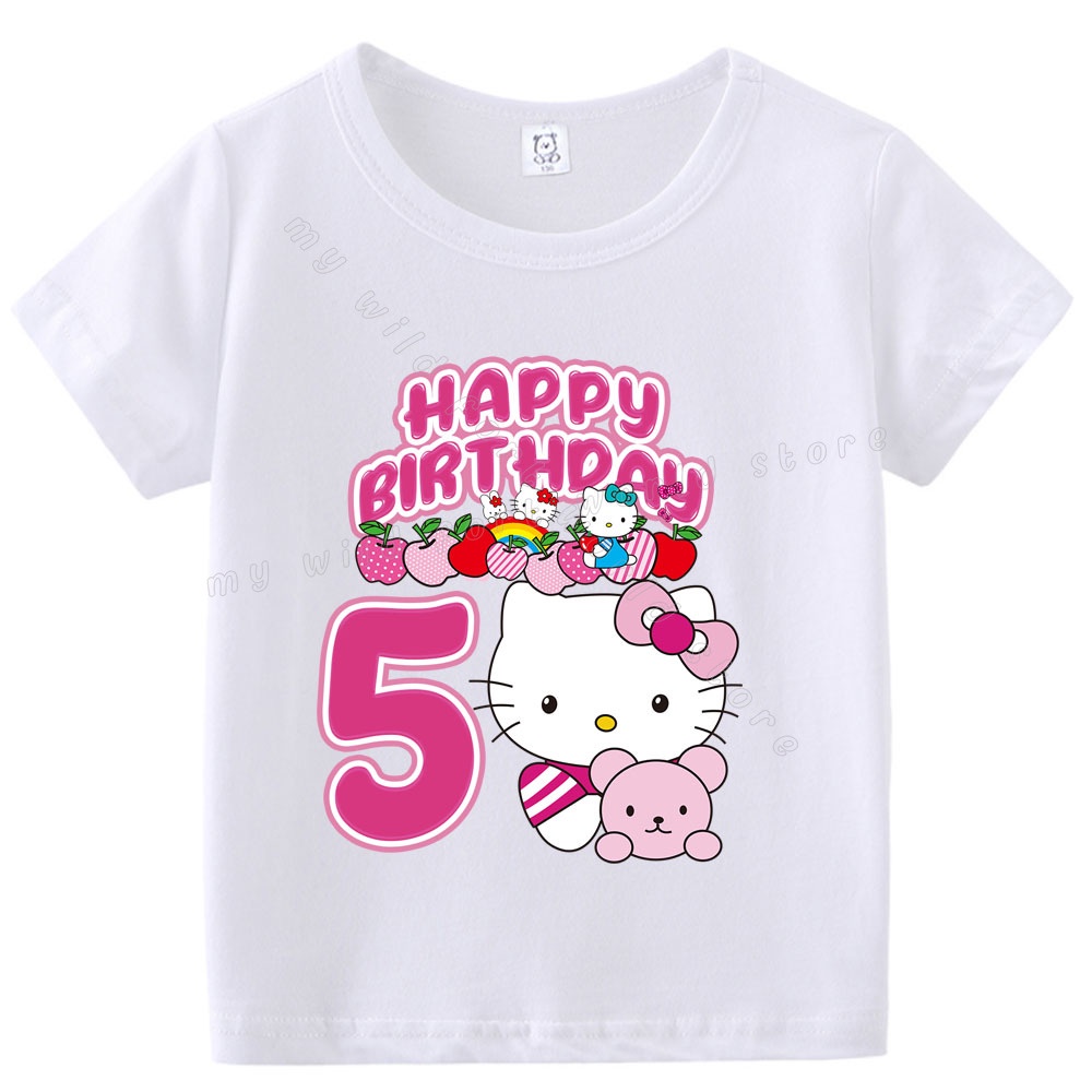 Camiseta hello kitty niña sale